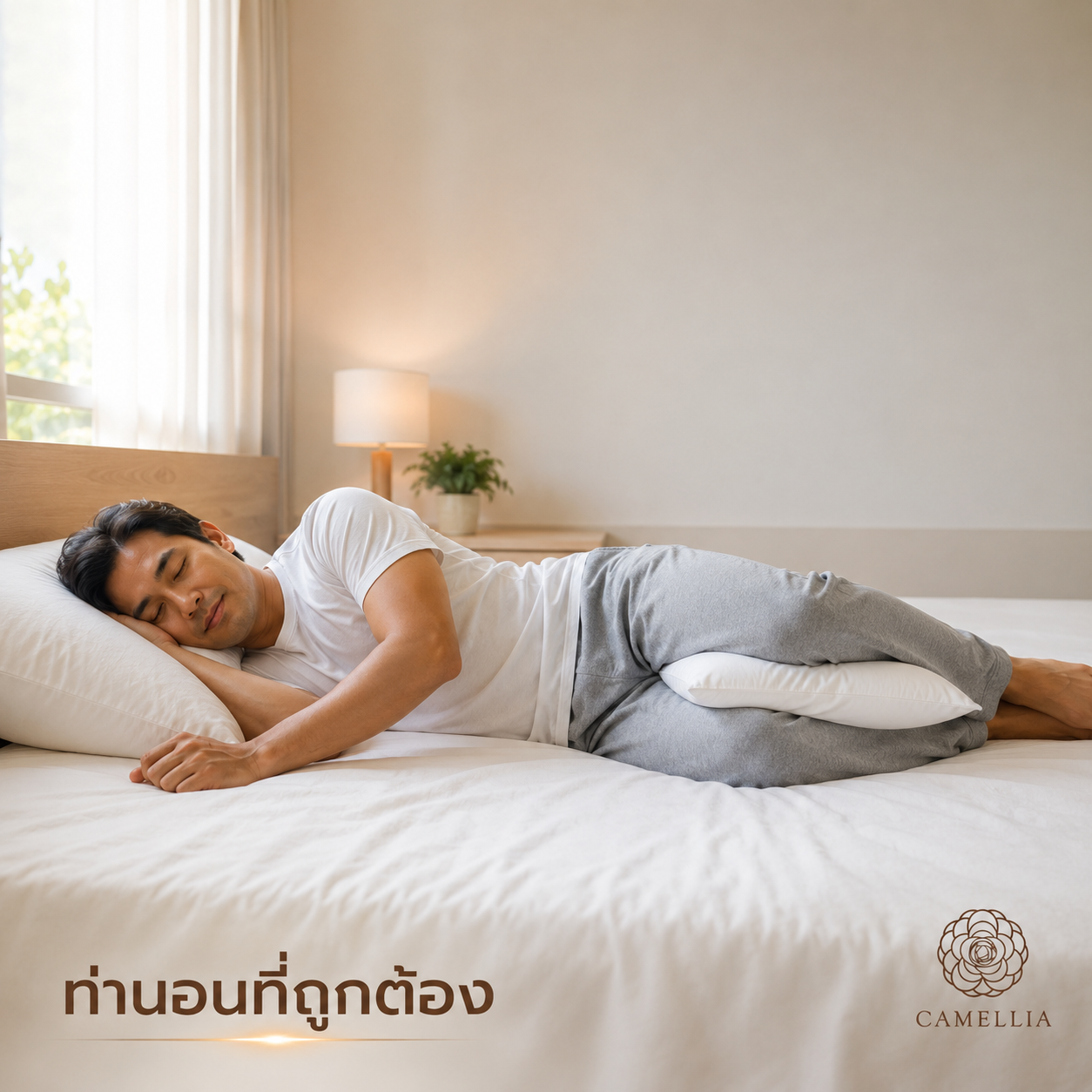 ท่านอนที่ช่วยถนอมหลัง